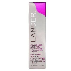 Lancer Caviar Lime Acid Peel 10% Glycolic Acid 10% Phytic Acid 0.25oz/7.5mL
